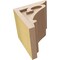 Ekena Millwork 9"W x 9"D x 9"H Wide Mayflower Rough Cedar Woodgrain TimberThane Corbel, Primed Tan CORUR09X09X09MAYRCPR - alternate 2
